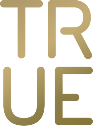 Gold True Management Services logo stacked.